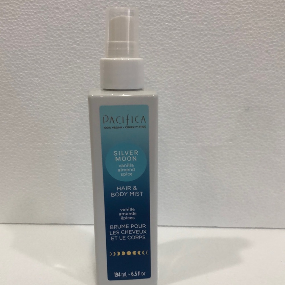 Pacifica Silver Moon Vanilla Almond Spice Hair & Body Spray